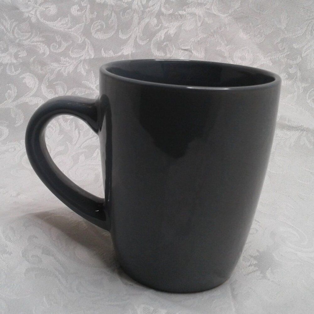 Royal Norfolk Ceramic Stoneware Coffee Tea Mug Dark Gray